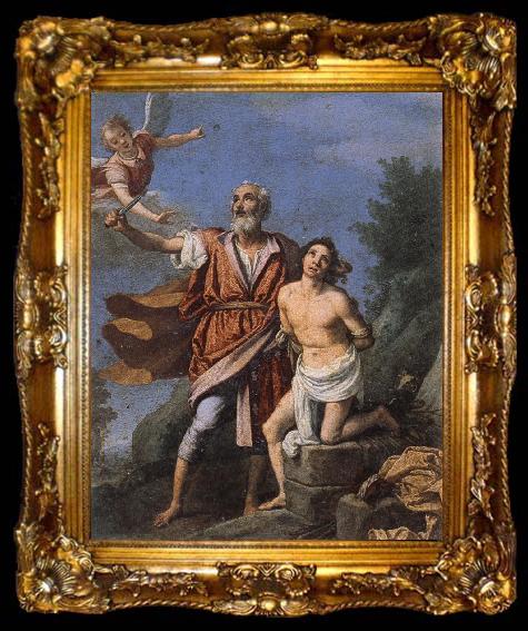 framed  Jacopo da Empoli The Sacrifice of Isaac, ta009-2